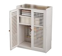 JLLEIZYZ Cache-radiateur, Cache-radiateurs Réglable, Réglage Flexible des Cloisons Internes et de la Dissipation de la Chaleur par Persiennes, Adapté aux Pièces à Vivre(White,59x82cm/23.2x32.2in)