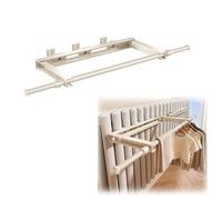 JLLEIZYZ Etendoir Linge Porte, Tablette de Radiateur, Pliable pour Un Rangement Facile, Gain de Place et Adapté aux Petits Appartements(62.3x55x26.6cm/24.5x22x10.5in)