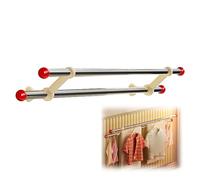 JLLEIZYZ Etendoir Radiateur, Tablette Radiateurs la Conception à Double Pôle Offre Une Distance de Sécurité et Une Installation Facile(120x11x17cm/47x4.3x6.7in)