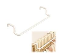 JLLEIZYZ Etendoir Radiateur, Tablette Radiateurs, Petite Taille, Peu Encombrant, Peut Être Utilisé sans Assemblage, Convient pour Suspendre des Chemises et des Vestes(White,50x4x7cm/20x1.6x2.8in)