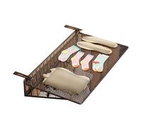 JLLEIZYZ Etendoir Radiateurs, Tablette de Radiateur, Conception de Cloison Intelligente avec Crochets Réglables, Adaptée à Une Variété de Spécifications(Black,45x30x13.5cm/18x12x5.3in)