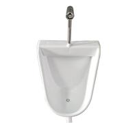 JLLEIZYZ Fixation Murale Urinal, Urinoirs pour Hommes, Conception Anti Obstruction, Facile à Installer, Chasse d'eau à Effet Cascade