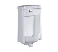 JLLEIZYZ Notfall Urinflasche, Wandpissoir Kunststoff, Chasse d'eau à Effet Cascade, Anti Éclaboussures et Anti Bouchage