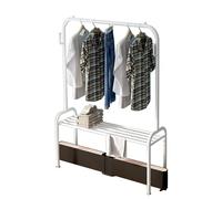 JLLEIZYZ Séchoir à Linge pour Radiateur, Etagere Radiateurs, Étendoir Modulable avec Pieds Réglables, Adapté à Diverses Surfaces Irrégulières(White,180x80x33cm/59x31x13in)