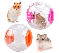 JLNGTHONG 2 Boules Transparentes Mignonnes pour Hamster - Balles d'Exercice