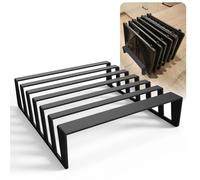 JLNJLE Support compatible avec plaque Tefal Snack Collection, support en métal pour jusqu'à 6 plaques de cuisson, stockage optimal, stable, gain de place