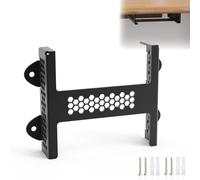 JLNJLE Support compatible avec TP-LINK TL-SG105 5 ports réseau Switch, support mural métallique pour commutateur LAN sous le bureau, pour la maison et le bureau
