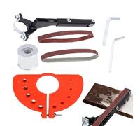 Jlobnyiun Affûteuse de Forets Portative,Affûtage Angulaire Pour Forets | Accessoire de Meulage de Précision | Pour Bureau Atelier Cuisine Jardin Menuiserie Construction Automobile Extérieur Industriel