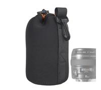 Jlobnyiun Appareil Photo en néoprène, caméra d'objectif de boîtier, Sac pour Les Grands objectifs en néoprène Souvent rembourrés - boîtier de Protection pour Stocker l'objectif de la caméra, OBI Bag
