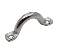 Jlobnyiun Bimini-Pad Auge | Marine Cleat Poignée de porte à tirer - Sangle à œillets multifonction en acier inoxydable pour fixer les boucles de plafond de kayak, crochet en U pour le support mural au