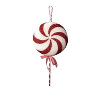 Jlobnyiun Bonbons Décorations de Noël, Ornement de Bonbons à Suspendre - Charmant Noël - Pendentif Sucette pour Arbre Salon Fenêtre Hôtel Chambre Jardin Médecine d'entrée