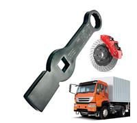 Jlobnyiun Clé pour Disques de Frein - Portable Robuste Ergonomique Antirouille - Outil de Clés pour Entretien Automobile | pour Entretien Système de Freinage Efficacité Garage