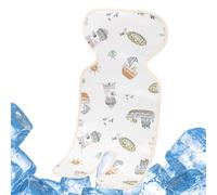 Jlobnyiun Coussin rafraîchissant pour siège de voiture | Tapis de refroidissement pour siège auto bébé - Tapis de glace respirant pour chambre d'enfant, intérieur et extérieur, voyage, parc, marche