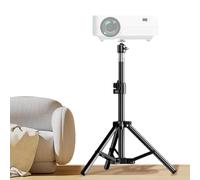 Jlobnyiun de projecteurs : trépied réglable en hauteur, étagère d'affichage multimédia, étagère d'équipement de service lourd, pliable de voyage, stable et professionnel | Support