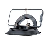 Jlobnyiun De Tableau De Bord De La Voiture Téléphonique - De Rotation À 360 Degrés, De Berceau Réglable | Prise en Charge des Appareils Mobiles Non Skid, Secure Universal Porte pour Smar