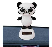Jlobnyiun Décorations de tableau de bord de voiture - Ornement intérieur de voiture à balançoire automatique | Jouet de tête secouant le , figurines mignonnes décoration de gâteau pour bureau de