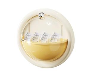 Jlobnyiun Étagère Murale pour Bouteilles de - avec Compartiments rotatifs - Organiseur d'échantillons de Soins de la Peau - pour Les Soins de la Peau, Coiffeuse, dortoir, Appartement