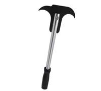 Jlobnyiun Extracteur de joint d'essieu | Clé d'installation à double crochet, outil d'extraction de joint d'huile, pour ressort d'amortisseur de moto, SUV, camping-car, automobile, tracteur, remorque