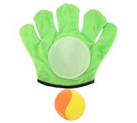 Jlobnyiun Gants Collants Jouant au Ballon - Outdoor Set Catch Racket Ventouse Jouets Catch Gants Paddle,Paddle Parent-Enfant Sports Toys Attraper la Raquette pour Les