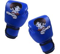 Jlobnyiun Gants De Boxe Jeune, Gants De Poing Pour ,Gants De Sparring En Cuir PU | Dispositif D'entraînement En Salle De Sport À La Ménage, Marche De Sparring Pour Kickboxing Pour ,