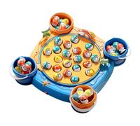 Jlobnyiun Jeu De Pêche pour ,Jouet Électrique Interactif avec de la Musique | Jouet De Pêche Magnétique - pour Le Développement de la Motricité Fine des en Activité d'Intérieur pour l'École