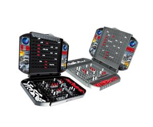 Jlobnyiun Jeu de société stratégique - Jeu de Bataille navale pour, Ensemble de Table à Deux Joueurs, Jeux Portables faciles à, éducatif Amusant, Design Compact adapté aux Voyages | 7 Ans et