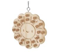 Jlobnyiun Jouet en liège pour Perroquet, Jouets en liège au Design Unique, Jeux de Chasse au trésor, Jouets d'entraînement à la Morsure en Bois, Jouet de déchiquetage d'oiseaux, Accessoires de Cage