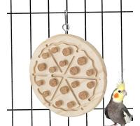 Jlobnyiun Jouet en perroquet,Jouet en bois de d'oiseau | Accessoires pour cages à perroquets | Jeux de chasse au trésor en pour cacher les friandises, jouets de perroquet le