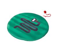 Jlobnyiun Jouet interactif pour chats, boule électrique qui se déplace avec couverture, jeu de chasse 2 en 1 pour enrichissement intérieur, activités d'enrichissement pour sol domestique