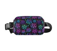 Jlobnyiun Men Fanny Pack, Sac à Taille pour Femmes,Pack de Taille pour Hommes réglables à Bande réfléchissante | Purse à Ceinture Polyvalente élégante pour Le Portefeuille de Touches de Tissu de