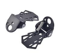 Jlobnyiun Paire de Repose-Pieds de Confort de passagers - Portes à Pied de vélo, 2 Pédales arrière à sous-vélos U-Bike | Support en, Extension des Services publics compacts, kit de Fixation