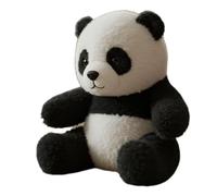 Jlobnyiun Peluche d'ours Panda | de Panda - douce et réaliste pour réconfort émotionnel, stress, soutien avec câlins, étudiants et psychologie, décoration de crèche, cadeau