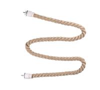 Jlobnyiun Perchoirs en corde pour cages à oiseaux | Corde d'escalade, perchoir à oiseaux pour cage d'escalade, accessoire jouet pour calopsitte, perruche, inséparable, glisseur en sucre