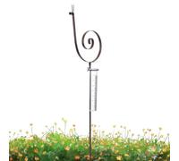 Jlobnyiun Pluviomètre en Forme d'escargot - Piquet décoratif en métal, Compteur de Pluie en Fer antirouille | Décoration de Jardin extérieure pour Balcon, pluviomètre en Forme d'escargot