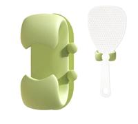 Jlobnyiun Porte-Cuillère À Riz Mural - Support Adhésif pour Cuisine et Cuisinière | Porte-Ustensile Élégant pour Spatule Alimentaire,Pour Cuisine Comptoir Balcon Bar Café Salle De Bain Restaurant