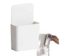 Jlobnyiun Porte-télécommande adhésif - Case d'organisateur mural, stockage sans filet | à distance, support à distance du climatiseur, support sans coup de poing, accessoire maison et bureau, co