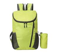 Jlobnyiun Sac à dos de randonnée léger | Sac à dos de jour pliable étanche de 20 l - Accessoires de sport et de loisirs pour les activités de plein air pêche excursions nocturnes, Vert clair, Siehe