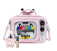 Jlobnyiun Sac en forme de TV - Sac à dos d'école, à main de télévision rétro de dessin animé, de transport pour, sacs à bandoulière pour jeunes, de rangement fantaisie | Voyage d'une journée