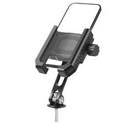 Jlobnyiun Support de téléphone pour scooter, support de téléphone réglable pour vélo, pour hommes, femmes, garçons, jeunes, adolescents, fils, fille, famille, amis, prendre des photos, répondre aux