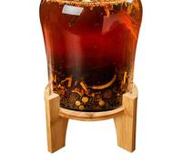 Jlobnyiun Support Pour Distributeur De Boissons | Base Ronde Accessoires De Cuisine | Porte-Récipient Et Pichet À Boisson - Pour Restaurant Bar Mariage Anniversaire Buffet Extérieur