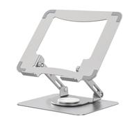 Jlobnyiun Support pour PC Portable Réglable - Support surélevé ventilé pour Ordinateur Portable 14 à 17,3 Pouces (35 à 44 cm) | Informatique Pliable pour Salon, Maison, Salle de Classe, étude