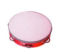 Jlobnyiun Tambourin tambourin pour, tambourin adulte pour l'église,Tambour à main dansant pour les adultes | Instrument de percussion pour les professionnels débutants, 8 pouces tambourins