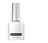 Jlobnyiun Vernis Gel Marbré, 10ml Fournitures De Beauté Marbré Transparent, Vernis Gel, pour Soins Personnels Artisanat Art Salon Mariage Fête Nuptiale Voyage Été Vacances Quotidien
