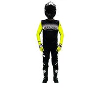 JLP RACING PANTALON NOIR TENUE MOTO CROSS QUAD VTT BMX 32-M/NOIR
