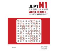 Jlpt N1 Japanese Vocabulary Word Search
