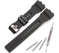 Jlslj-Bracelet De Rechange Compatible Avec Casio G-Squad Gbd-800 Gbd800uc Gba-800 - Noir - Bracelet En Résine
