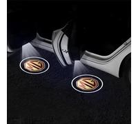 JLVVW 2pcs Lumière Bienvenue Porte de Voiture, pour MG3 MG4 EV MG5 MG6 MG HS/MG Marvel R/MG ZS LED Porte Voiture Logo Lumières Modification Intérieure Accessoires de Décoration