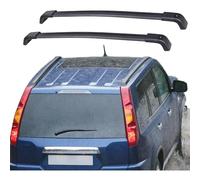 JLVVW Barres Toit de Voiture 2 Pièces, pour Niss-an X-Trail T31 2007-2013, Barres de Toit Transversales en Aluminium avec Serrure, Porte-Bagages Antivol sur Rail