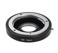 JLWIN Minolta Adaptateur MD/MC vers NIK0N F AI Mount Camera avec verre | Compatible avec D850, D810, D750, D7500, D7200, D7100, D7000, D5600, D90