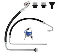 JLXCCHZJ Tuyau d'aspiration amélioré en acier inoxydable et kit de ligne de reflux avec passoire, compatible avec les pulvérisateurs de peinture sans air Graco 390/395/490/495/595 et Tongshan T300/500